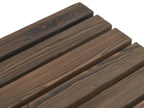 vidaXL Παγκάκια Κήπου 2 τεμ. από Μασίφ Ξύλο Ελάτης