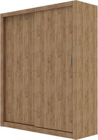 Ντουλάπα Reflex Χρυσό Δρυς 180x60x215cm