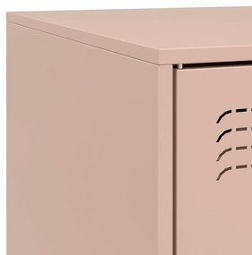 Έπιπλο Τηλεόρασης Ροζ 67 x 39 x 44 εκ. από Χάλυβα - Ροζ