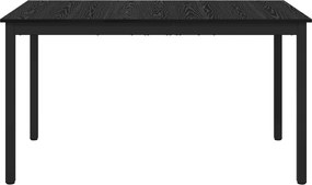 vidaXL Τραπεζαρίες 140 x 80 x 75 cm ΜΕΤΑΛΛΟ