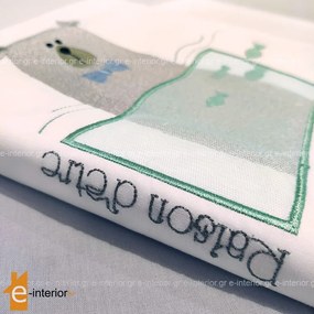 Σετ Σεντόνια Κούνιας Baby Boy Bear - Mint 108114001