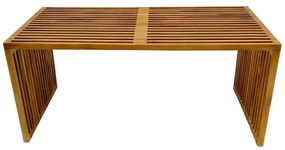 Τραπέζι Marlin teak ξύλο σε φυσική απόχρωση 100x50x45εκ 100x50x45 εκ.