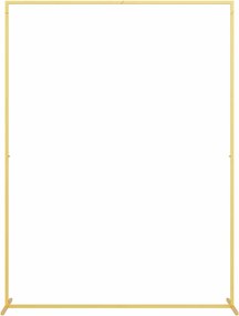 vidaXL Αψίδα Γάμου Χρυσό 150 x 49,5 x 200 εκ Ατσάλι