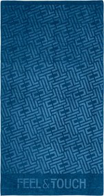 Πετσέτα Θαλάσσης (90x170) Feel & Touch Icon Ocean Blue