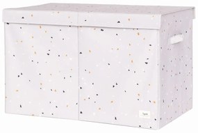 3Sprouts καλάθι για παιχνίδια με καπάκι Terrazzo Grey