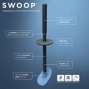 Tiger Tess Πιγκάλ με Εύκαμπτη Βούρτσα Swoop® Black / Anthracite 1329420746