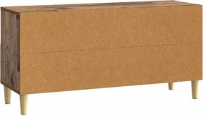 vidaXL Ντουλάπι TV 102 x 34,5 x 50 cm Παλαιωμένο ξύλο