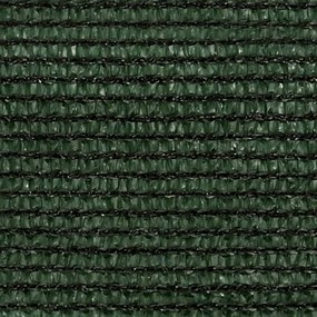 Πανί Σκίασης Σκούρο Πράσινο 4 x 5 x 6,8 μ. από HDPE 160 γρ./μ² - Πράσινο