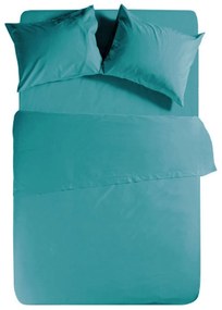 Σεντόνι Basic Dusty Petrol Nef-Nef Single 170x270cm Χωρίς Λάστιχο 100% Cotton