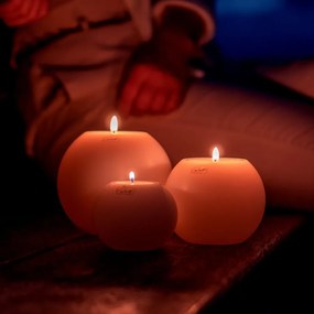 Tealight Holder QULT DESIGN 10cm X Ø12cm Farluce box Moon FMO12-UK-0091