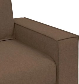 vidaXL Πολυθρόνα-Καναπέ-Καφέ 100x78x84 εκ. από Ύφασμα