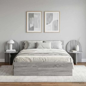 vidaXL Κομοδίνο 2 τεμ. Γκρι Sonoma 48 x 49 x 65 εκ.