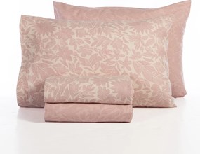 Φανελένια Σεντόνια Μονά (Σετ) Nef-Nef Homeware Flannel Issual Pink