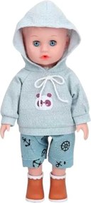 Κούκλα μωρό με αξεσουάρ - H04-17 - 34cm - 917463