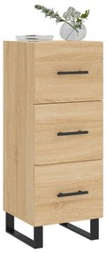 vidaXL Ντουλάπι Sonoma Δρυς 34,5x34x90 εκ. από Επεξεργασμένο Ξύλο