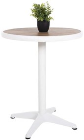 Τραπέζι Κήπου Alexa HM6086.02 Φ60x73cm White-Natural