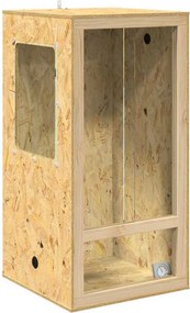 vidaXL Terrarium Καφέ 50 x 50 x 150 εκ OSB