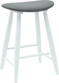 vidaXL Καρέκλες φαγητού 2 pcs Λευκό 46 x 37 x 63 εκ