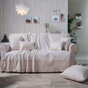 Ριχτάρι Firenze 01 Sand Teoran Διθέσιο 180x250cm Cotton-Polyester