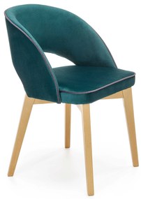 60-22586 MARINO chair, color: velvet - MONOLITH 37 (dark green) DIOMMI V-PL-N-MARINO-D.MIODOWY-MONOLITH37, 1 Τεμάχιο