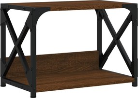 vidaXL Βάση Εκτυπωτή 2 Επιπέδων Καφέ Δρυς 44x26x31,5 εκ Επεξ. Ξύλο