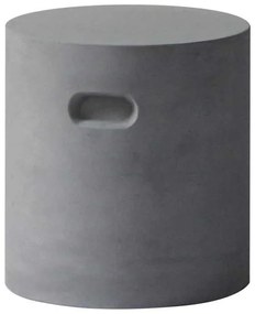 Cylinder Σκαμπώ CONCRETE D.37cm Cement Grey