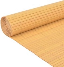 vidaXL Περίφραξη Κήπου Διπλής Όψης Κίτρινη 110 x 300 εκ.