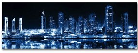 Πίνακας Καμβάς Με Φως Led 254LED4390 90x30cm Multi Wallity Οριζόντιοι Ξύλο, Καμβάς