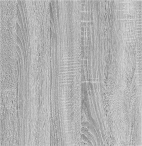 vidaXL Ντουλάπι Τοίχου Γκρι Sonoma 80 x 39 x 40 εκ. από Επεξεργ. Ξύλο