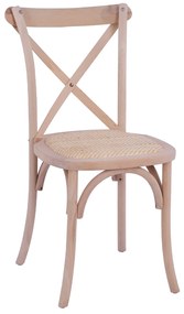 ΚΑΡΕΚΛΑ ΞΥΛΙΝΗ ΣΤΟΙΒΑΖΟΜΕΝΗ ΑΠΟ ΟΞΙΑ ΑΒΑΦΗ ΜΕ ΧΙΑΣΤΙ ΠΛΑΤΗ FB98575.20 45x55,5x90 cm 0605343