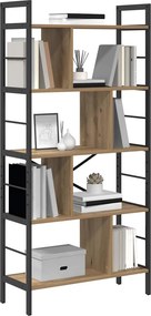 vidaXL Ράφι Βιβλίων 9 επιπέδων 75 x 30 x 156 εκ. Επεξεργασμένο ξύλο