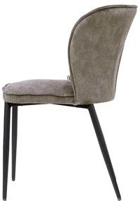 Καρέκλα Τραπεζαρίας Silvana Fylliana Μπέζ 56x43x84εκ. 2αδα 56x43x84 εκ.