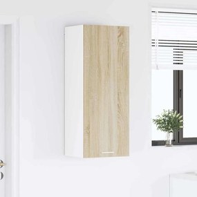 vidaXL Κρεμαστό ντουλάπι με αποθήκευση Δρύς Sonoma 40 x 31 x 100 εκ.