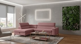 Γωνιακός Καναπές Nelora-Σάπιο μήλο-Δεξιά