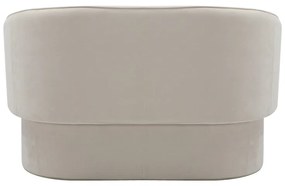 Καναπές διθέσιος Playmob pakoworld ύφασμα σε μπεζ απόχρωση 128x65x79εκ