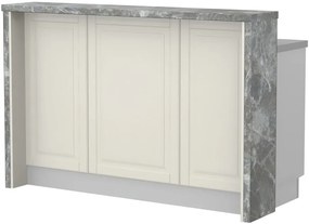 Πάγκος νησίδας Toscana-Μήκος: 150 εκ.-Siena marble