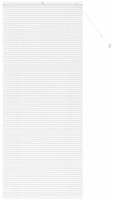 vidaXL Ρολό Παραθύρου με κουρτίνες Λευκό Αλουμίνιο