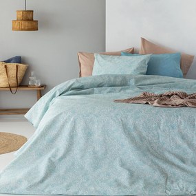 Σεντόνια Μονά (Σετ) Palamaiki Fashion FL6228 Γαλάζιο ΧΩΡΙΣ ΛΑΣΤΙΧΟ 170x260