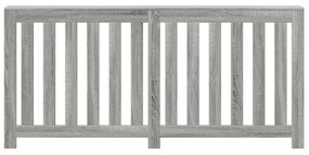 Κάλυμμα Καλοριφέρ Γκρι Sonoma 175x20x82 εκ Επεξεργασμένο Ξύλο 852758