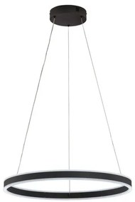 Κρεμαστό Φωτιστικό Οροφής LED 54W Sirko Μαύρο 2700-6500K 61048 Fischer Honsel-61048-Μαύρο 61048