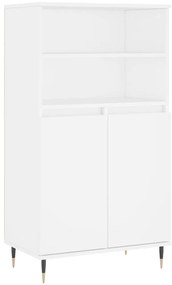 vidaXL Ντουλάπι Λευκό 60 x 36 x 110 εκ. από Επεξεργασμένο Ξύλο