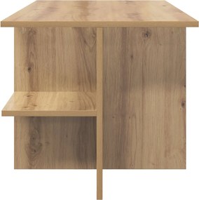 vidaXL Τραπεζάκι σαλονιού Artisan Δρυς 87 x 50 x 45 εκ