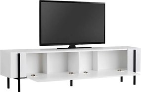 Έπιπλο τηλεόρασης Nexus Megapap χρώμα λευκό 180x30x45,5εκ.