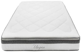 Στρώμα Utopia pakoworld pocket spring με ανώστρωμα 30-32cm 150x200εκ