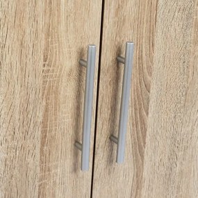 ΒΙΒΛΙΟΘΗΚΗ ΜΕΛΑΜΙΝΗΣ ENSLEY HM2027.02 SONAMA 60X30X180 εκ. - 0519908 - HM2027.02