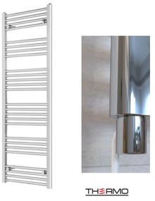 Thermo ALTO Θερμαινόμενη πετσετοκρεμάστρα από Mild Steel με ηλεκτρική λειτουργία, 150x50cm Chrome