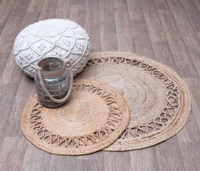 Ταπέτο Jute Φ150εκ Νόρα  Viopros