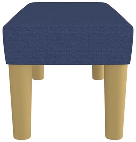 vidaXL Πάγκος Μπλε 70 x 30 x 30 εκ. Υφασμάτινος