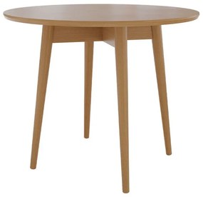 Τραπέζι Racine 117, Καφέ, 76cm, 21 kg, Ινοσανίδες μέσης πυκνότητας, Ξύλο, Ξύλο: Οξιά | Epipla1.gr