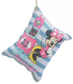 Χριστουγεννιάτικο Στολίδι Μαξιλαράκι Minnie 10cm 50490c